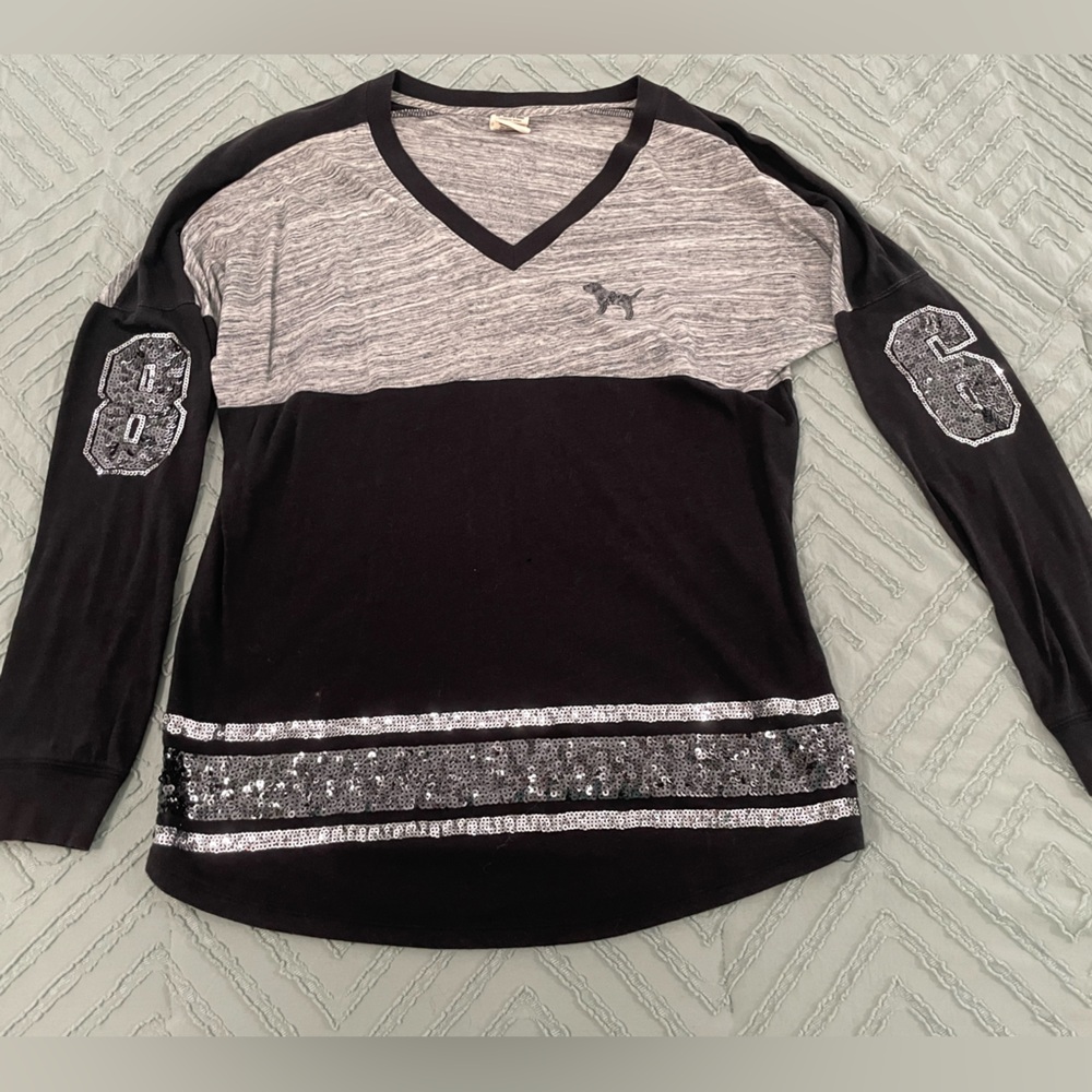 PINK Victoria’s Secret Sparkle Jersey (size S)
